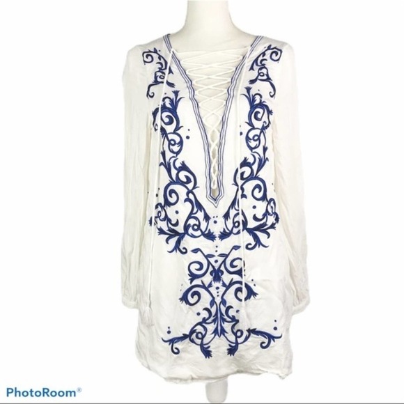 The Jetset Diaries embroidered dynasty tunic - Picture 6 of 14